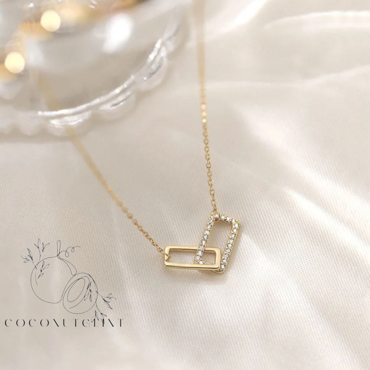 Modern Geometry Necklace