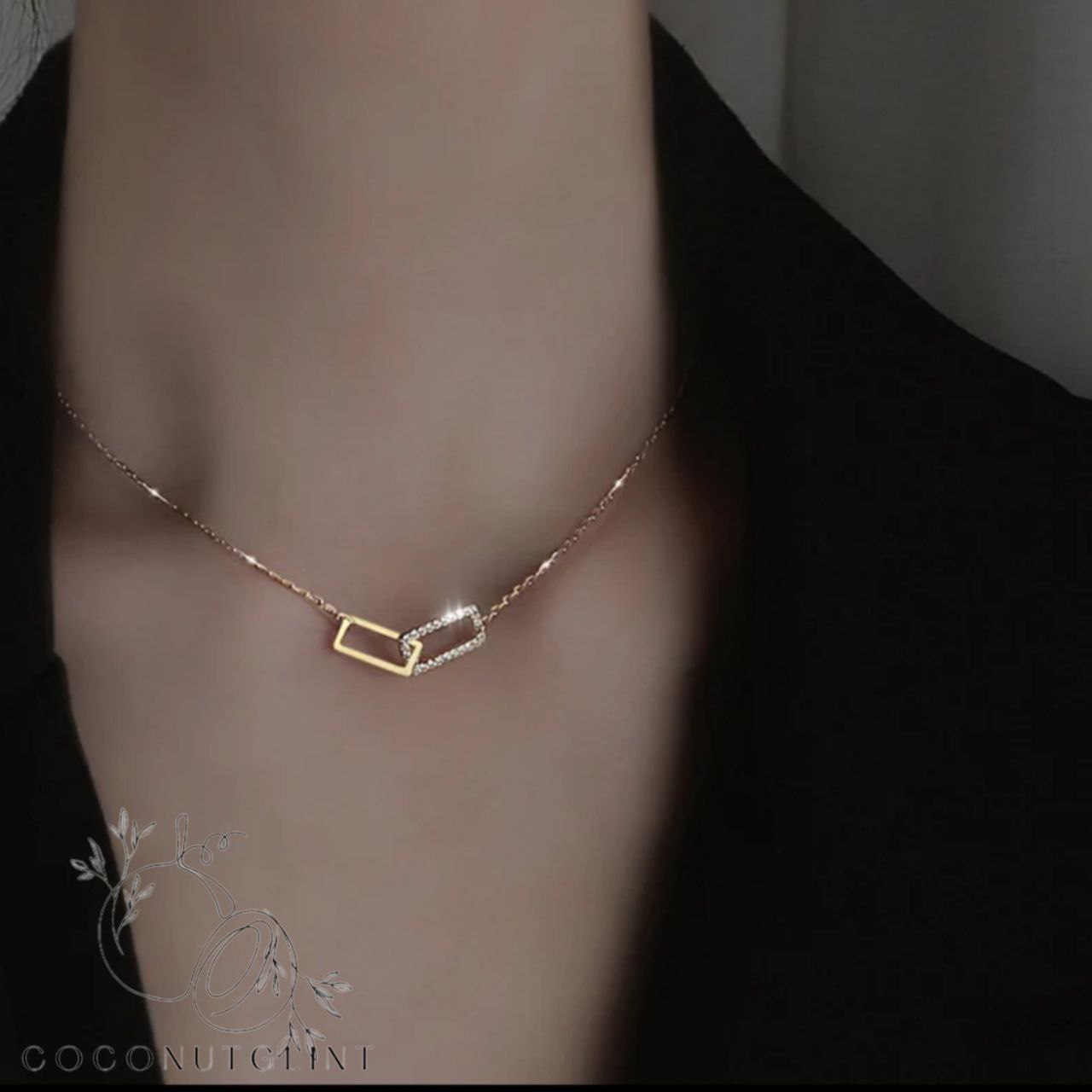 Modern Geometry Necklace